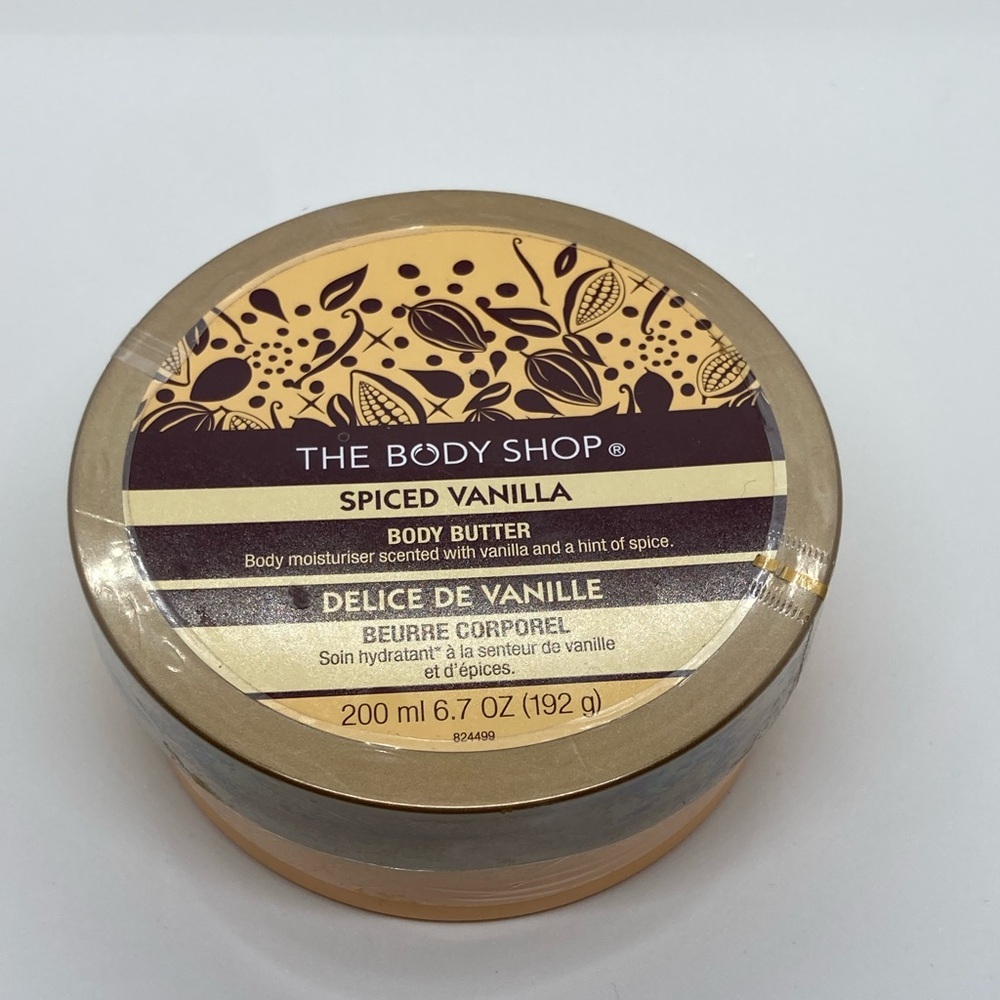 The Body Shop Spiced Vanilla Body Butter 200ml Discontinued / Brand New Sealed